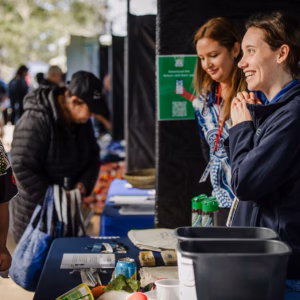 people at the markets